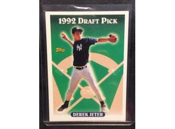 1993 Topps Derek Jeter Draft Pick Rookie Card - M