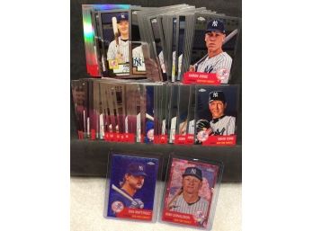 Lot Of (71) 2021-2022 Topps Chrome New York Yankees Cards With Numbered & Refractors - K
