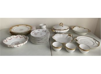 Large Lot Of French Porcelain