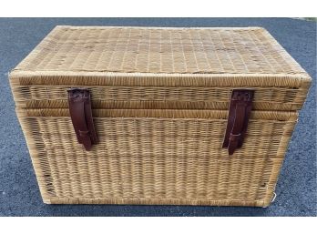 Wicker Storage Chest