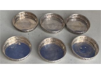 Six Sterling Coasters