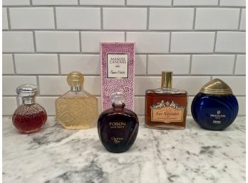 Collection Of French Perfume Including Christian Dior, Manuel Canovas & Les Nereides