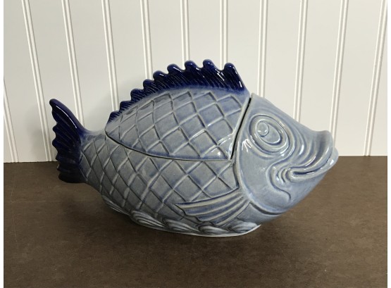 Fish Cookie Jar From West Germany