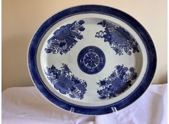 Antique Chinese Export Fitzhugh Platter (2 Of 2)