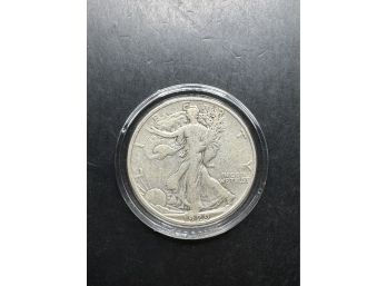 1929-D Walking Liberty Silver Half Dollar