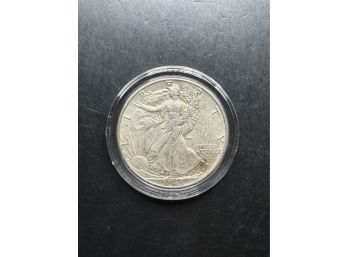 1945 Walking Liberty Silver Half Dollar