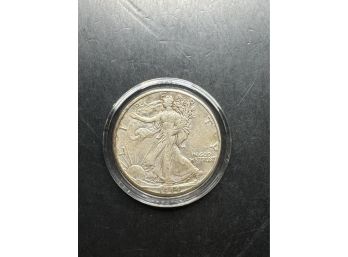 1944-D Walking Liberty Silver Half Dollar