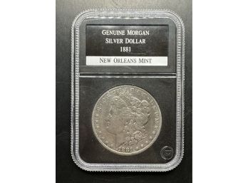 1881-O Morgan Silver Dollar