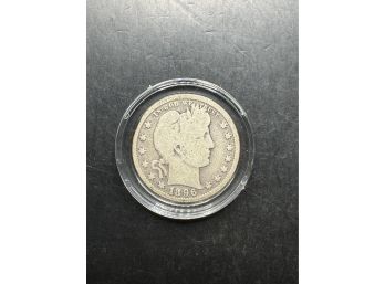 1896 Barber Silver Quarter