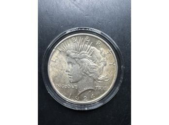 1924 Silver Peace Dollar