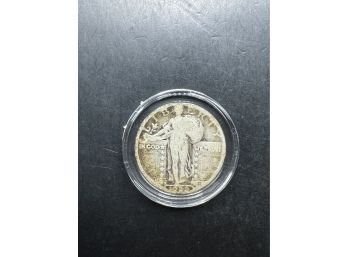 1929-D Standing Liberty Silver Quarter