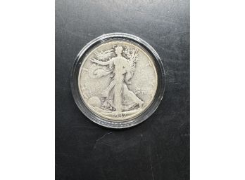 1937-D Walking Liberty Silver Half Dollar