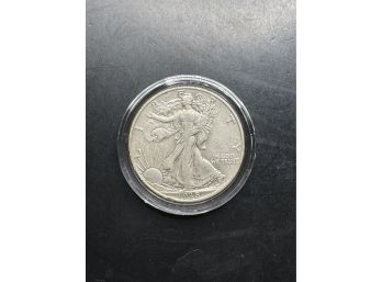 1938 Walking Liberty Silver Half Dollar