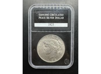 1925 Silver Peace Dollar