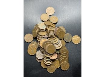 100 Wheat Pennies Miscellaneous Dates