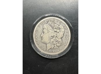 1891-O Morgan Silver Dollar