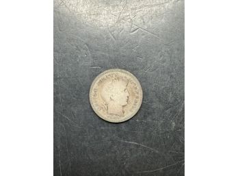 1905-S Silver Barber Dime