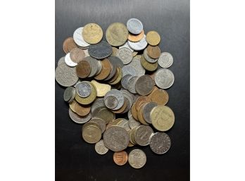 One Pound Foreign Coins