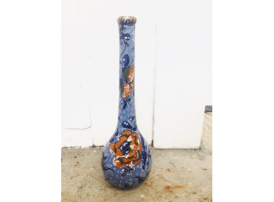 Hand Painted Italian Ceramic Vase