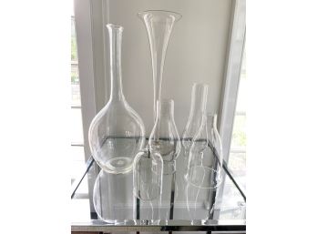 Glass Vase & Hurricane Assortment
