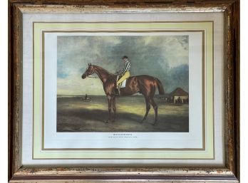 Riddlesworth Framed And Matted Horse Print By John Ferneley