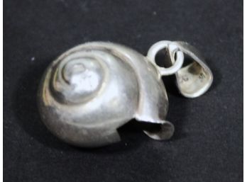 Sterling Silver Shell Form Pendant