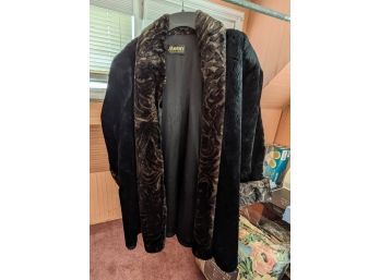 Monterey Faux Fur Coat - 3X