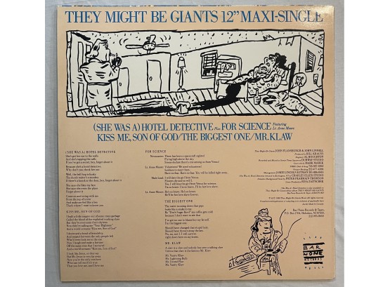 They Might Be Giants - She Was A Hotel Detective A-HOAN005 NM