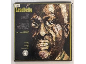 Leadbelly - The Library Of Congress Recordings 3xLP Box Set EKL-301/2 MONO VG W/ Booklet