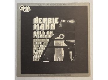 Herbie Mann - Hold On I'm Comin' QD1632 QUADRA DISC Pressing VG Plus