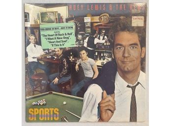 Huey Lewis And The News - Sports FACTORY SEALED Original Pressing FV41412 W/ Hype Sticker