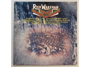 Rick Wakeman - Journey To The Center Of The Earth SP-3621 VG Plus W/ Poster