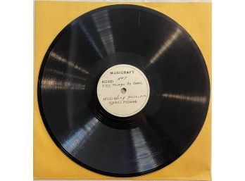 Dizzy Gillespie - Things To Come/ Emanon 10' 78 ADVANCED TEST PRESSING RARE VG