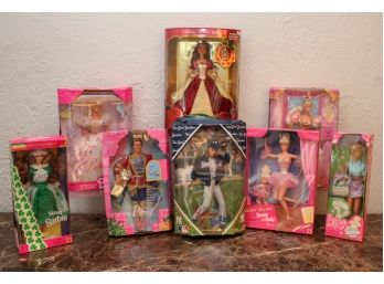 Collection Of Barbie Dolls In Original Boxes