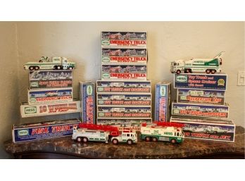 Collection Of Hess Trucks