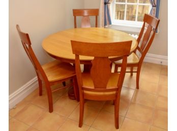 Giguère & Morin Of Canada Solid Maple Dining Set With Six Chairs (Only Four Shown In First Picture)