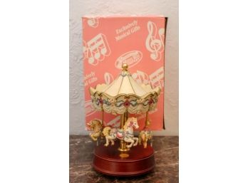 San Francisco Music Box Limited Edition Carousel In Original Box