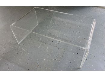 Interlude Home Acrylic Waterfall Coffee Table