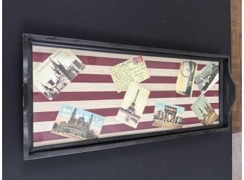 Postcards From Paris Large Tray