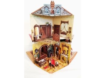 RARE The Metropolitan Museum Of Art Victorian Pop Up Doll House 1998