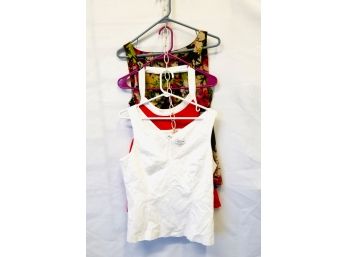 Set Of 3 Women's  Sleeveless Summer Tops Sizes M - L