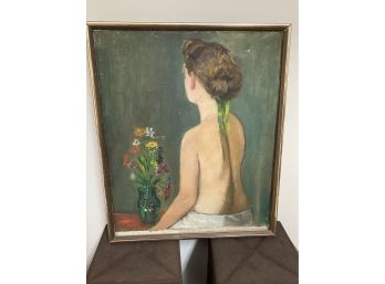 Vintage Original Oil Painting Unsigned