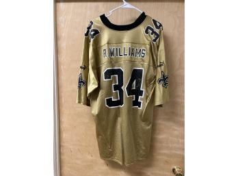 Ricky Williams Vintage Puma New Orleans Saints Football Jersey Size Xl Mens