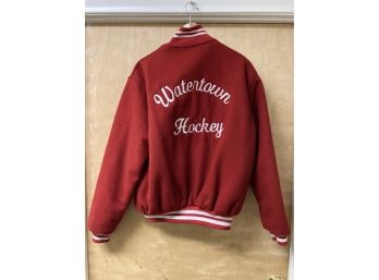 Watertown Bomber Style  Wool Hockey Jacket Size XL