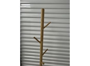 Tree Coatrack Three Pegs 1970 French Design