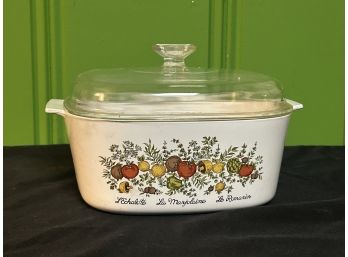 Vintage Corning Ware 'Spice Of Life' Casserole Dish