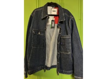 Vintage Tommy Jeans Denim Jacket Size Men's XXXL New With Tags