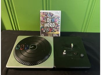 Nintendo Wii DJ Hero With Turntable