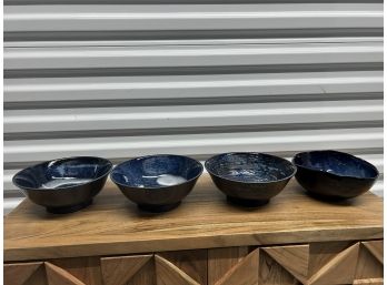 Matteo Armani Stunning Ceramic Bowls - Set Of Four