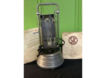 Amazing Attic Discoveries! Vintage 1940s Sun-Kraft Cold Quartz Ultra Violet & Ozone Apparatus TESTED!